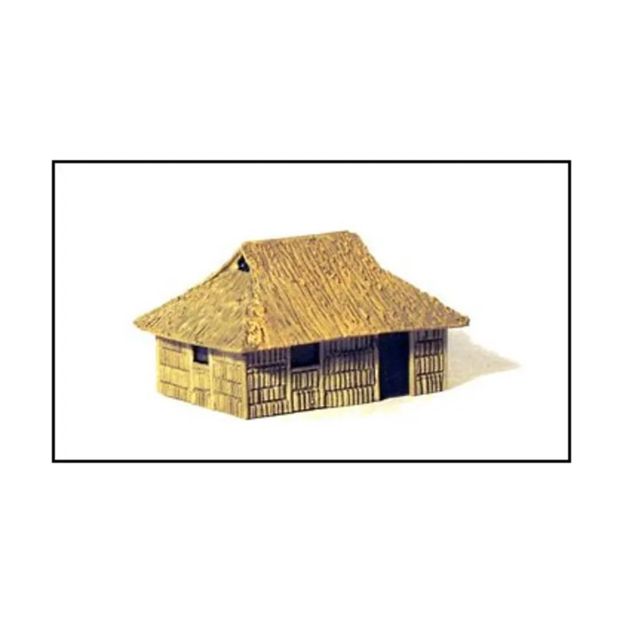

Бамбуковая хижина, Terrain Maker Pewter Buildings & Books