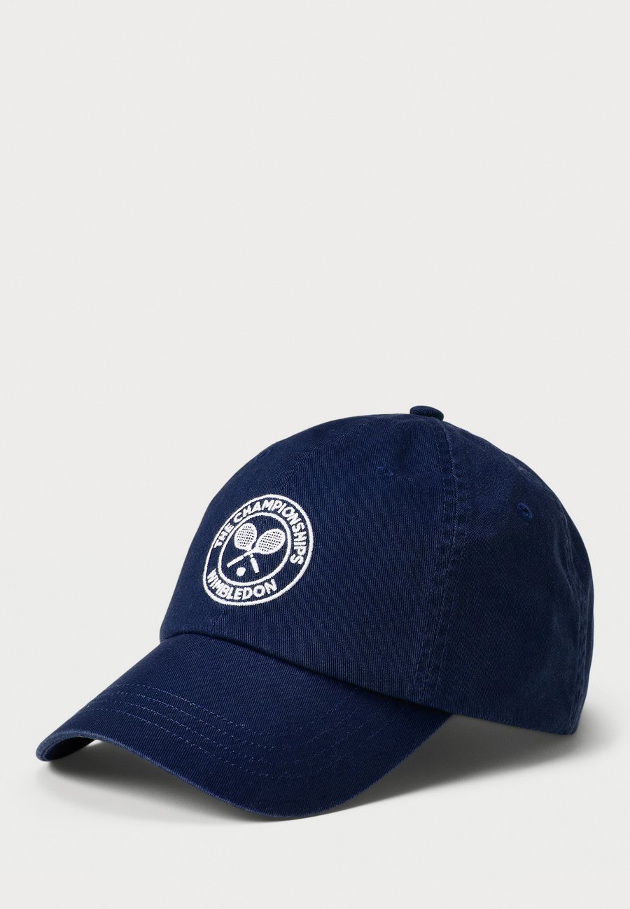 

Бейсболка Polo Ralph Lauren WIMBLEDON LOGO EMBROIDERED TWILL CAP, Refined Navy/Dark Blue