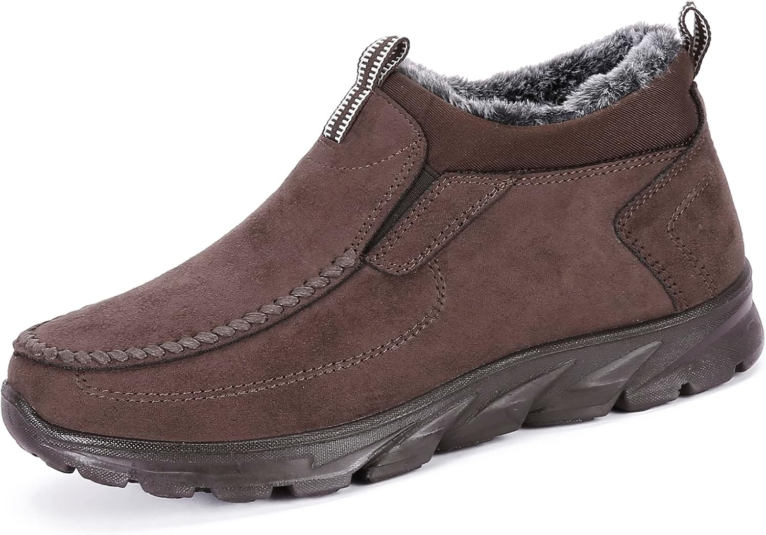 

Мужские зимние ботинки COSIDRAM, утепленные хлопком, слипоны, повседневные теплые кроссовки для прогулок и дома