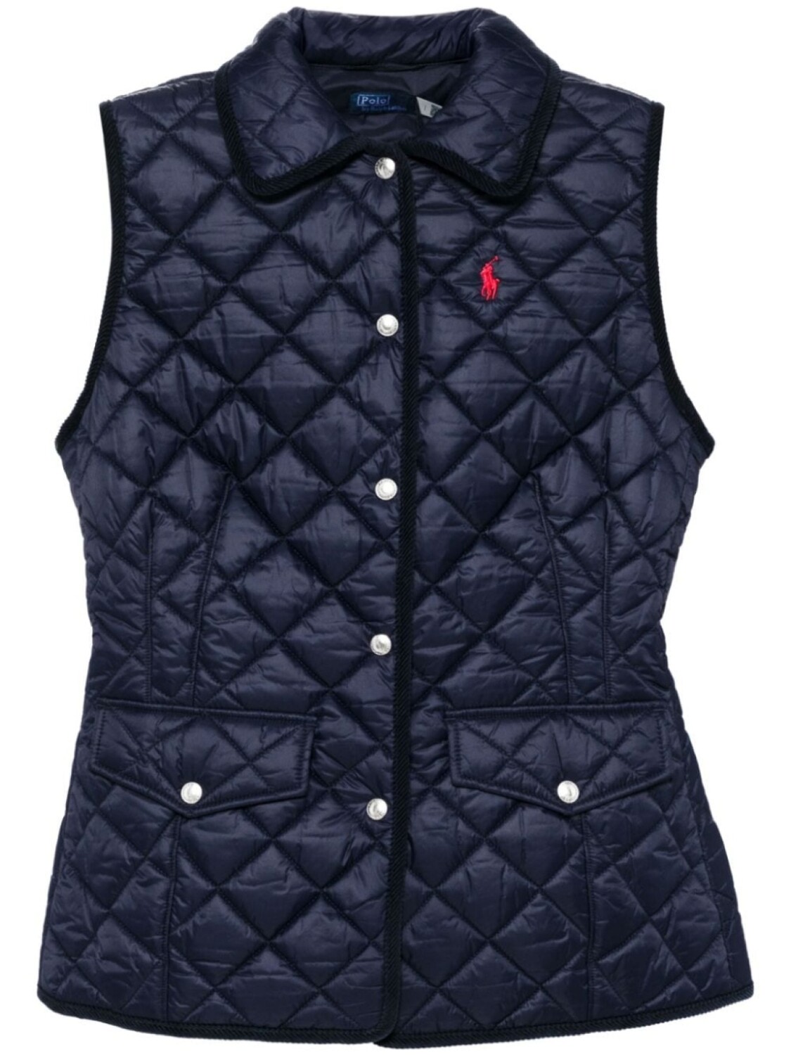 

Polo Ralph Lauren жилет с вышитым логотипом, синий