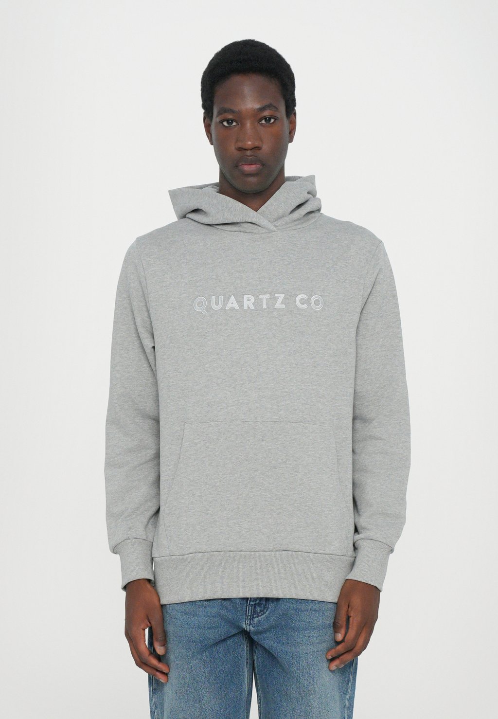 

Толстовка с капюшоном JAY HOODY - Sweatshirt QUARTZ CO, серый