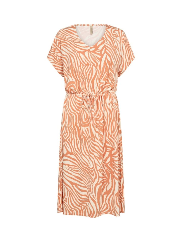 

Soyaconcept Летнее платье для женщин оранжевого цвета