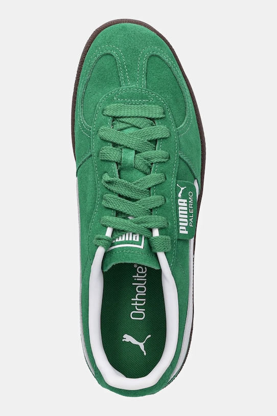 Замшевые кроссовки Palermo Cobalt Glaze Puma, зеленый — фото 4