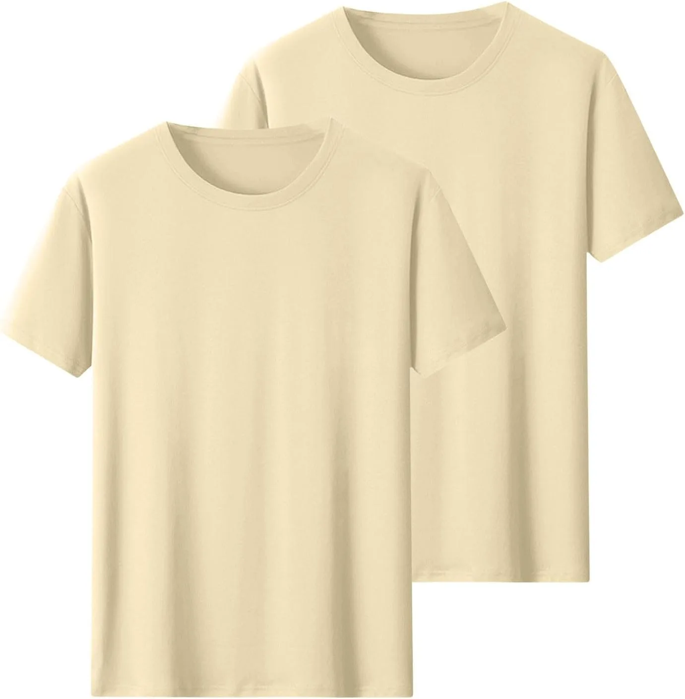 

Футболка мужская 2Pc, легкая, хлопковая, свободная, с коротким рукавом