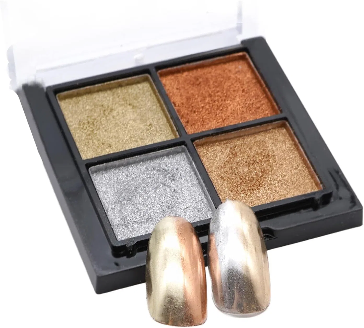 Тени для век Shadow Sensory Mirror Powder Palette, Aurora Powder, Aoyiro, 2-3 г, M-1 (Metallic)