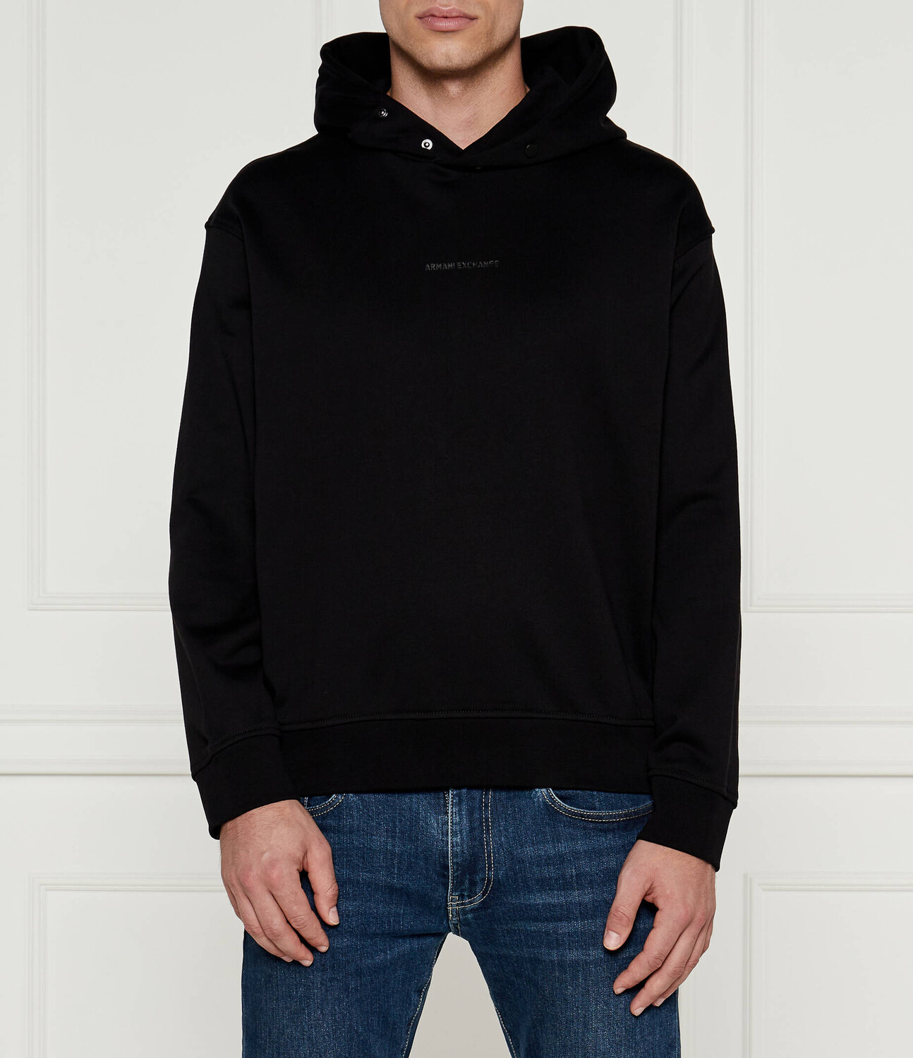 

Толстовка Armani Exchange Regular Fit, черный