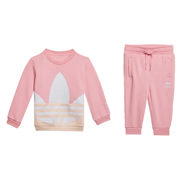 Спортивный костюм Casual Adidas Originals для детей, светло-розовый