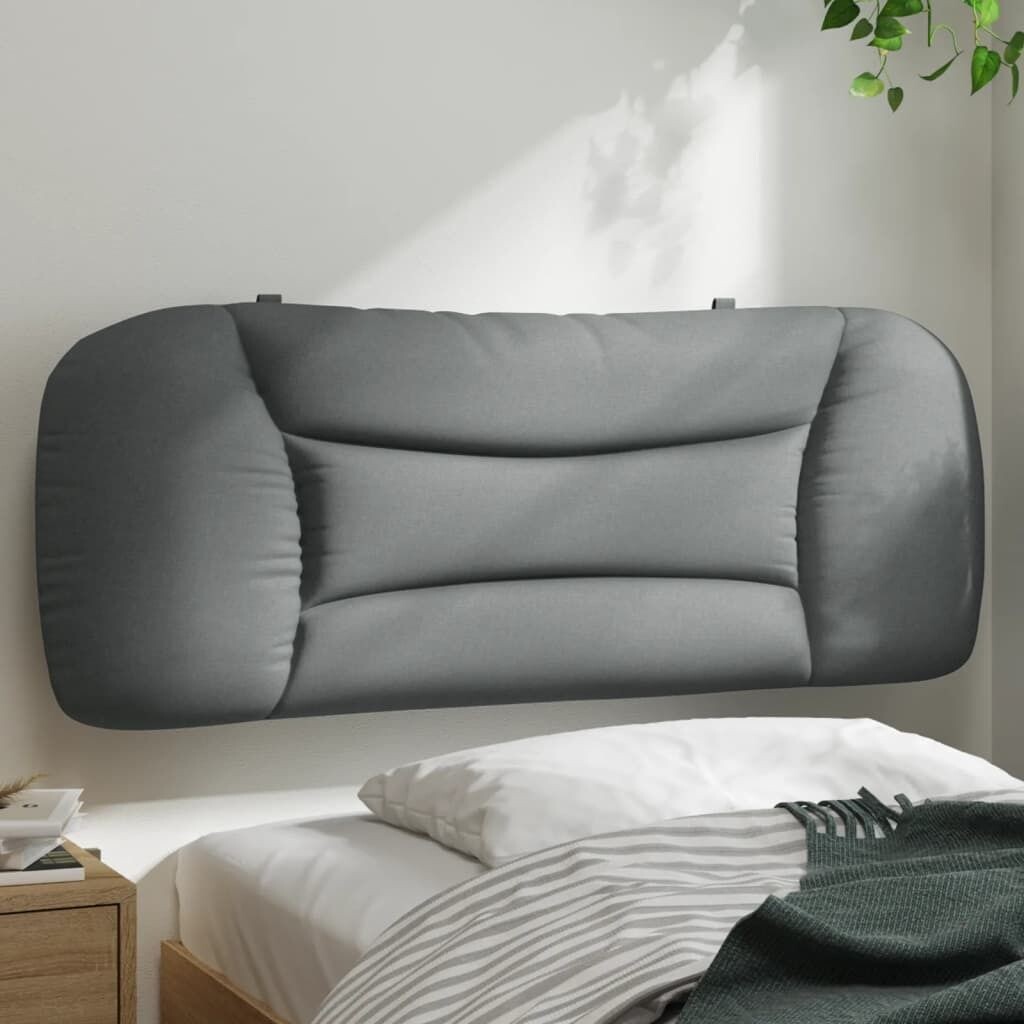 

Подушка на изголовье светло-серая ткань 100 см DKD HOME DECOR
