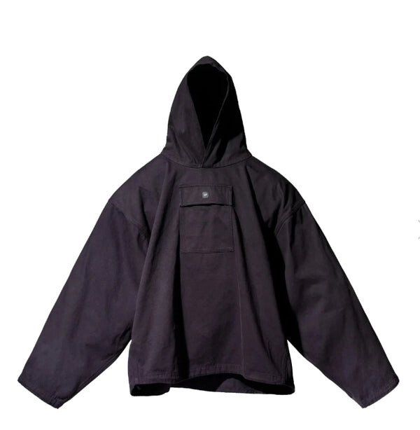 

Куртка engineered by balenciaga sateen anorak 'black' Yeezy Gap, черный