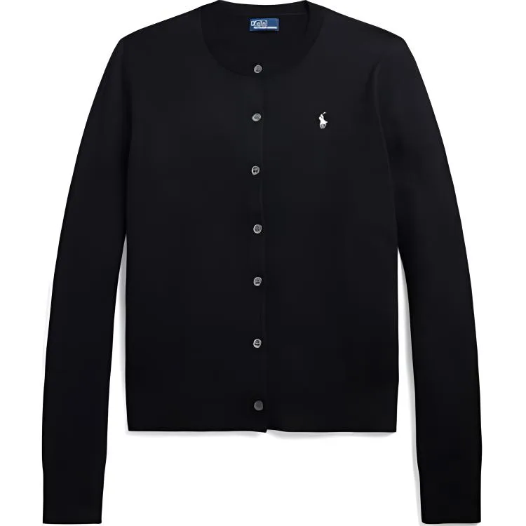 Polo Ralph Lauren FW22 Вязаный свитер женский черный