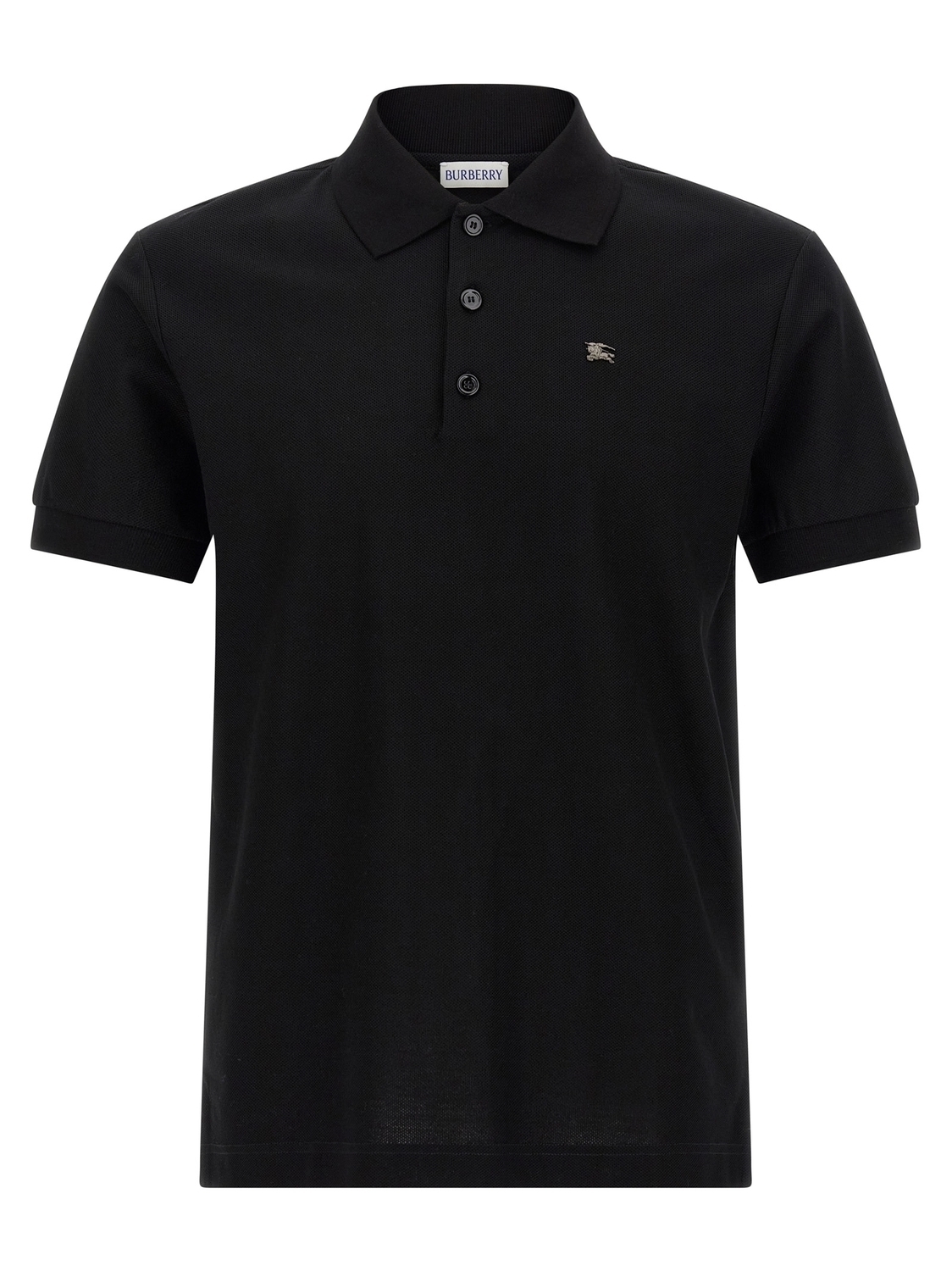 

Поло «Stan» BURBERRY, черный