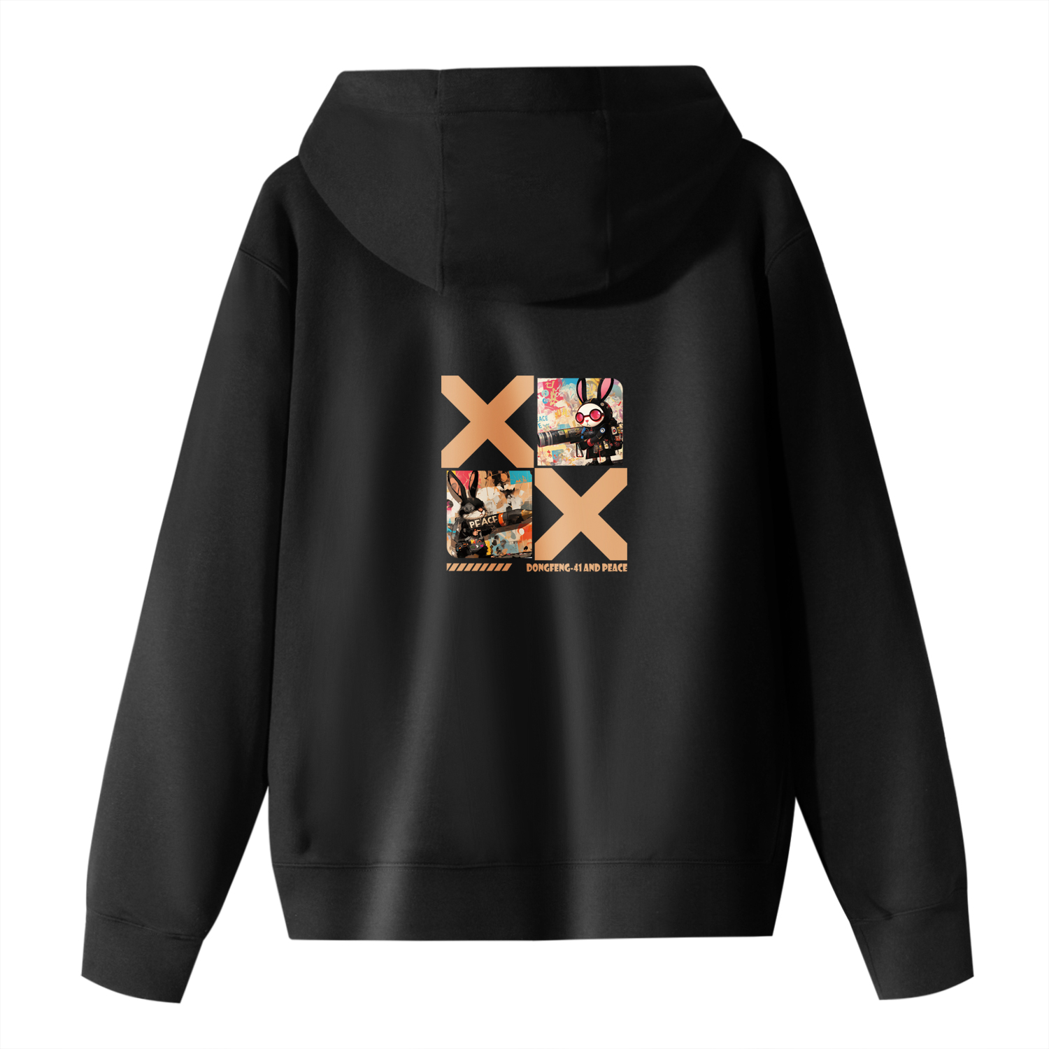 

Спортивный клубный свитшот унисекс черный Nike, Black Rabbit's Counterattack A