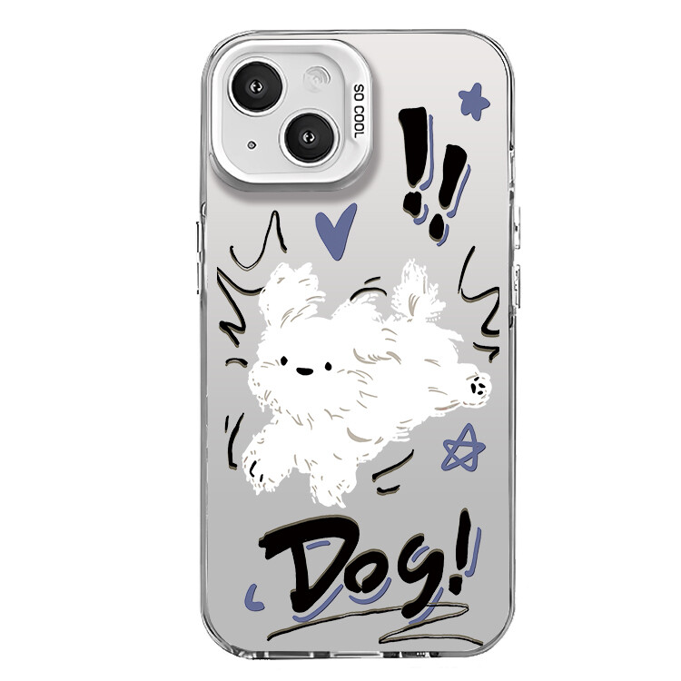 

Гены будущего Чехол для телефона Future Genes, IMD-Cangling Green0-583505 English White Dog
