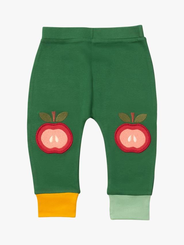 

Детские хлопковые джоггеры Apple Little Green Radicals, Green