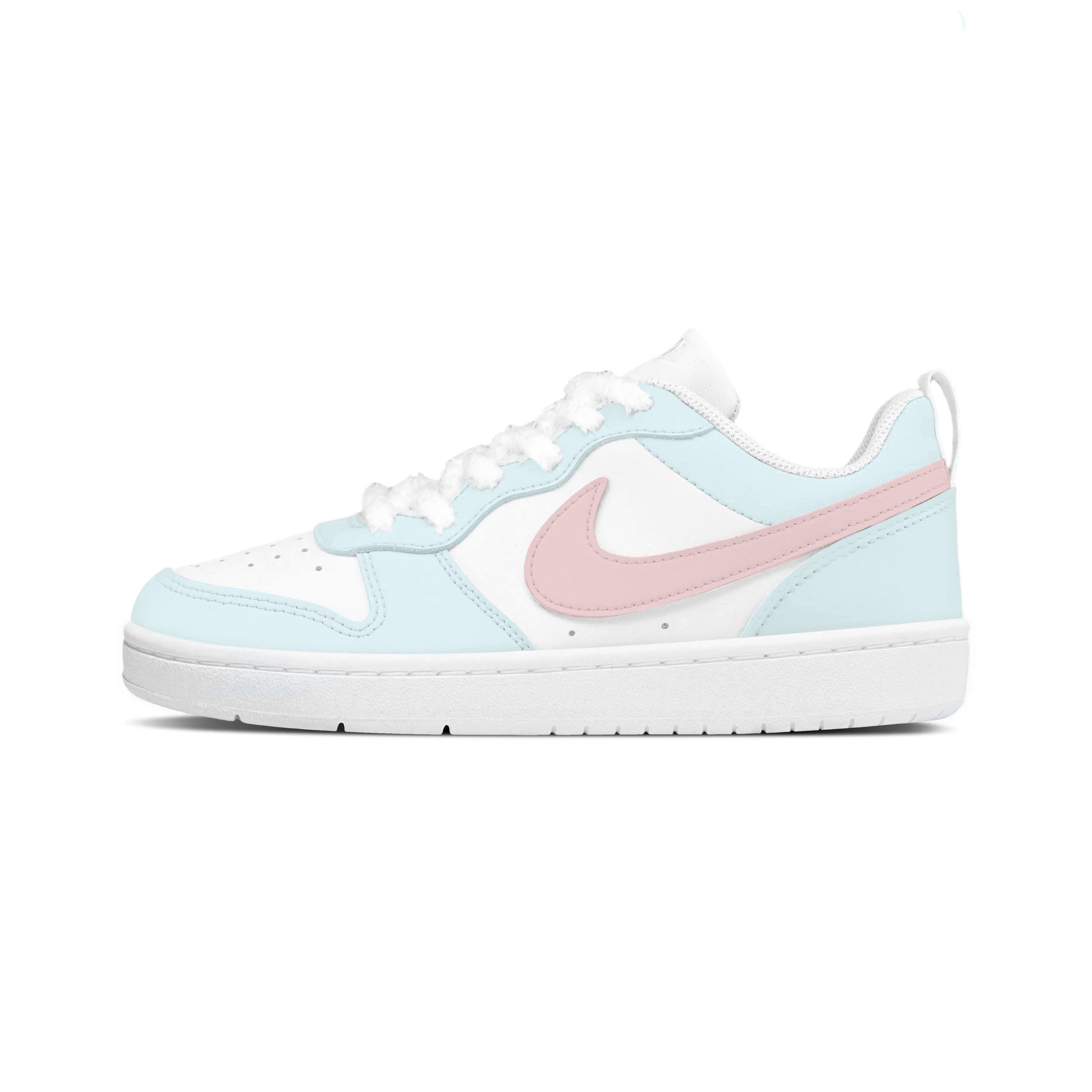 

Детские скейтерские кроссовки Court Borough для младших школьников Nike, розовый/синий