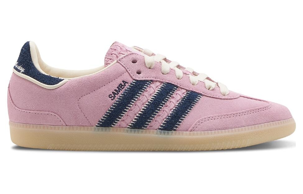 Adidas originals Samba Обувь для скейтбординга унисекс, Розовый и Синий — фото 2