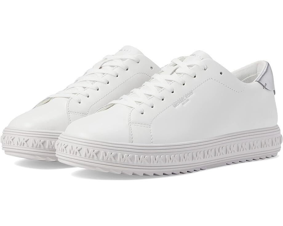 

Кроссовки MICHAEL Michael Kors Grove Lace-Up, цвет Optic White