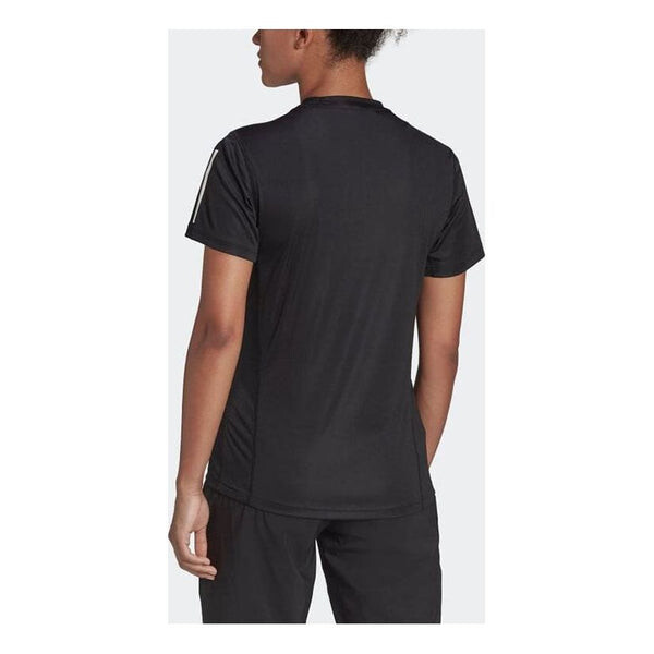 Футболка own the run t-shirt 'black' Adidas, черный — фото 3