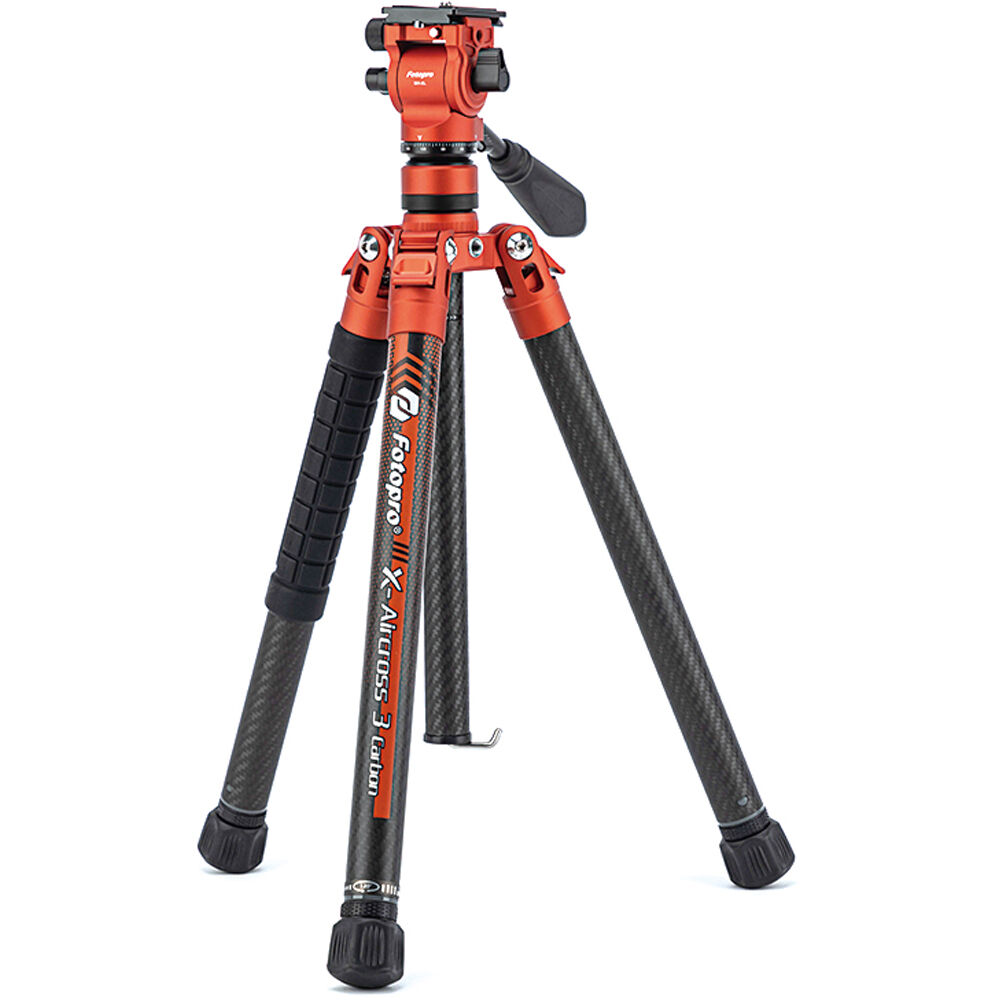 

Штатив Fotopro X-Aircross 3 Video Carbon Fiber (Flame Orange)