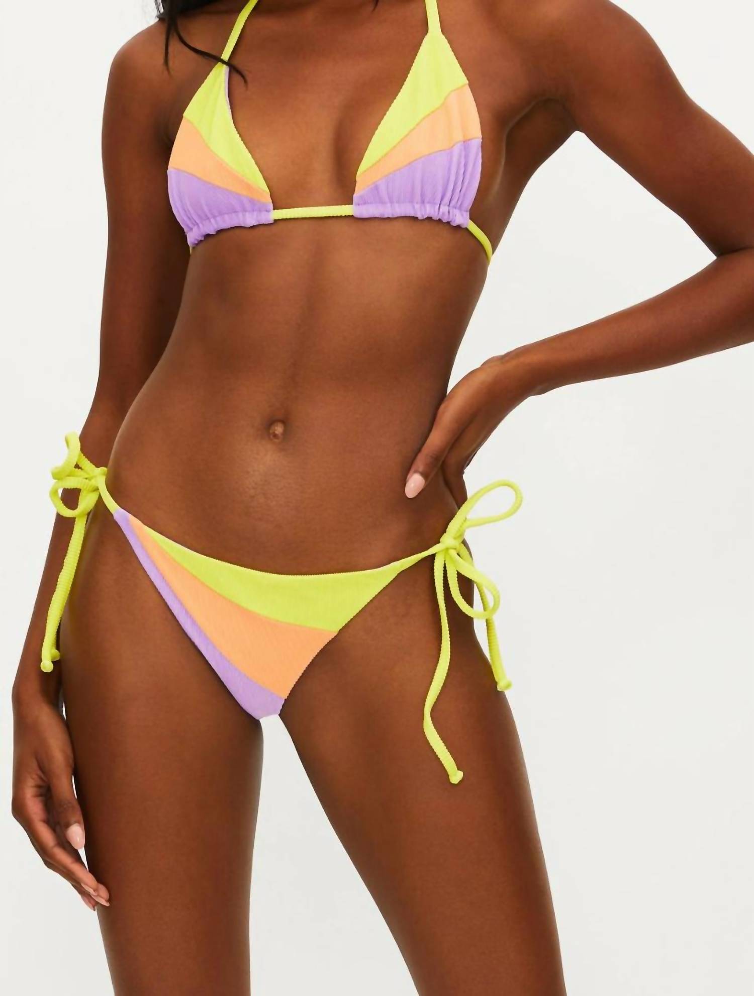 

Женский купальник Beach Riot, цвет sundazed color block
