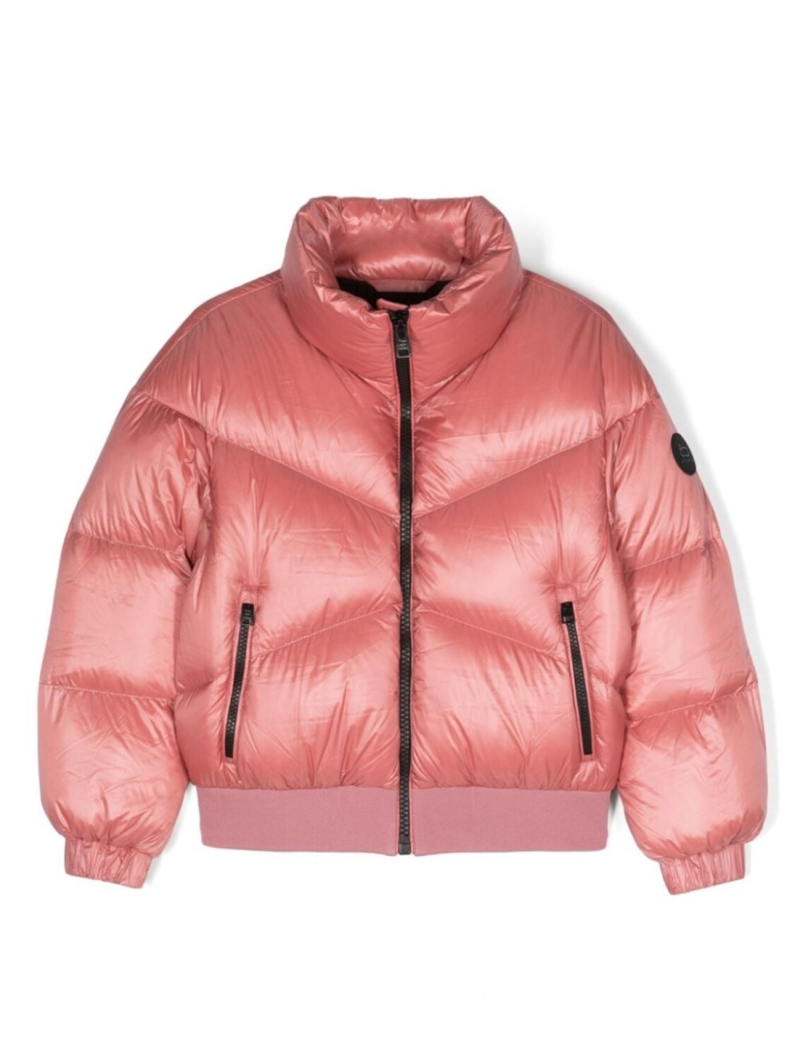 

Woolrich Kids пуховик Aliquippa на молнии, розовый