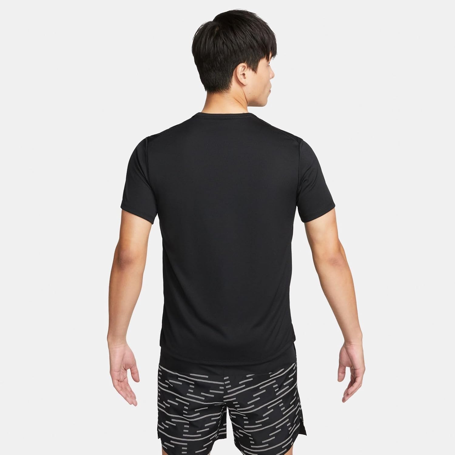 Nike Мужская футболка для бега, Black — фото 3
