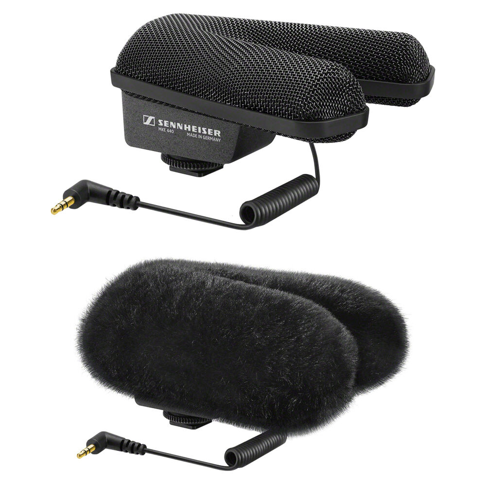 

Микрофон Sennheiser MKE 440 Stereo Shotgun Microphone Kit with Fur
