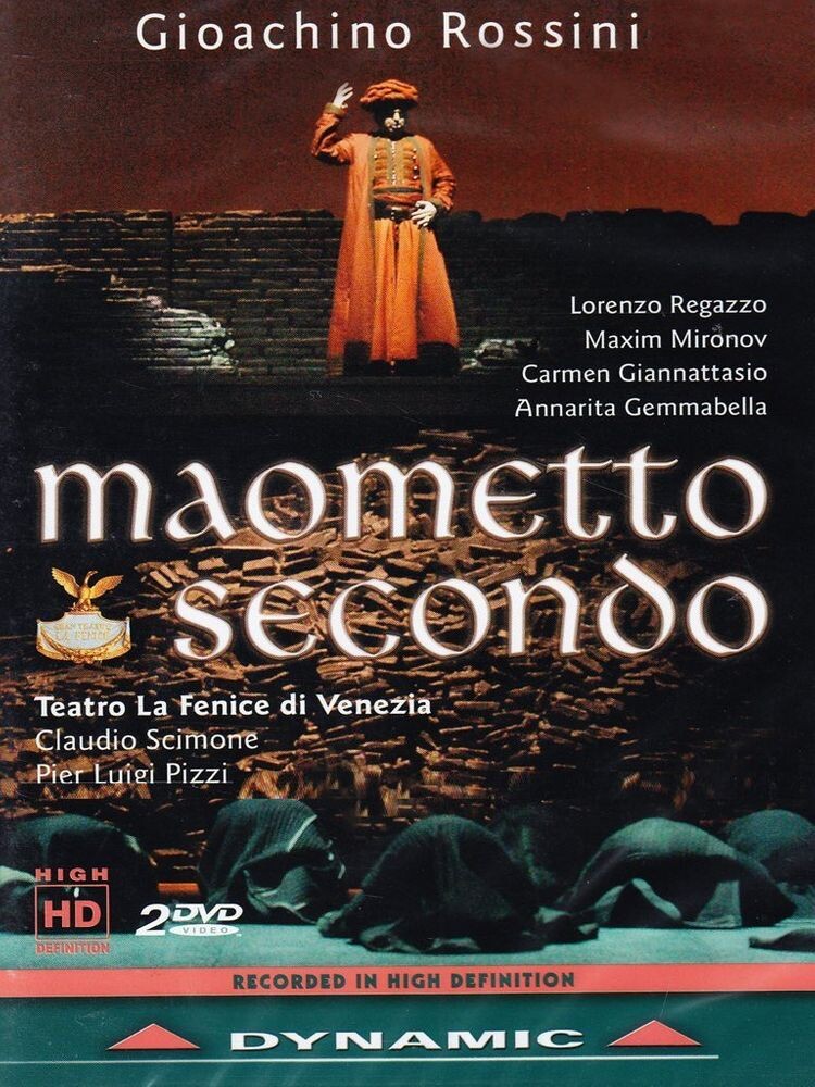 

Диск DVD Maometto Secondo