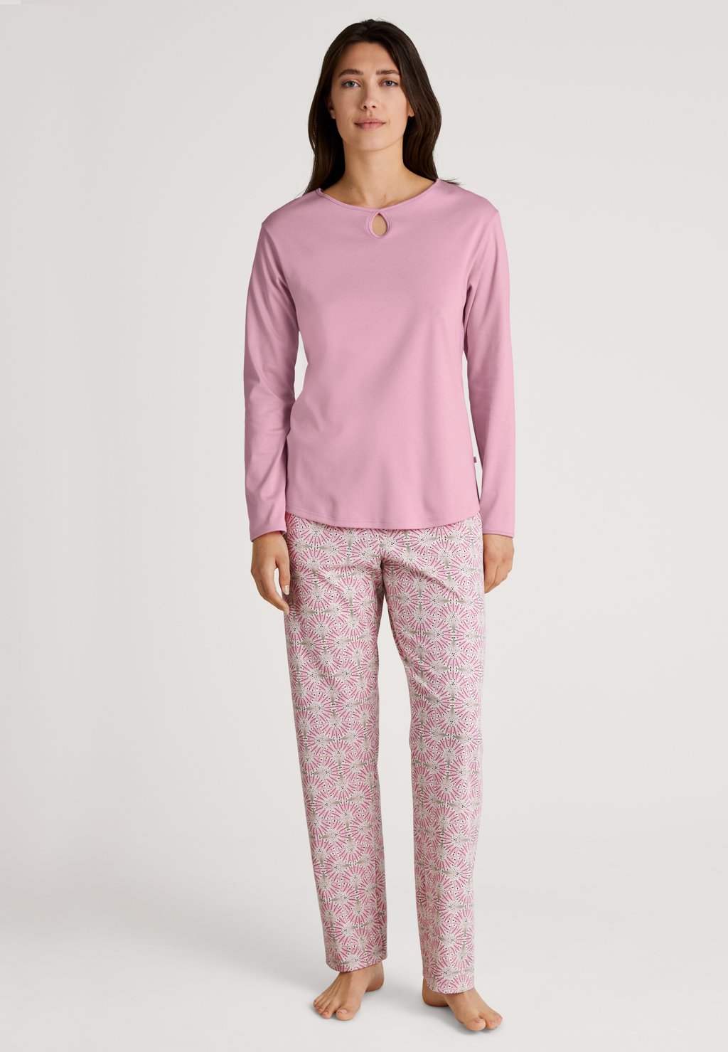 

Пижамный комплект SWEET DREAMS LANG SET - Pyjamas Calida, светло-розовый
