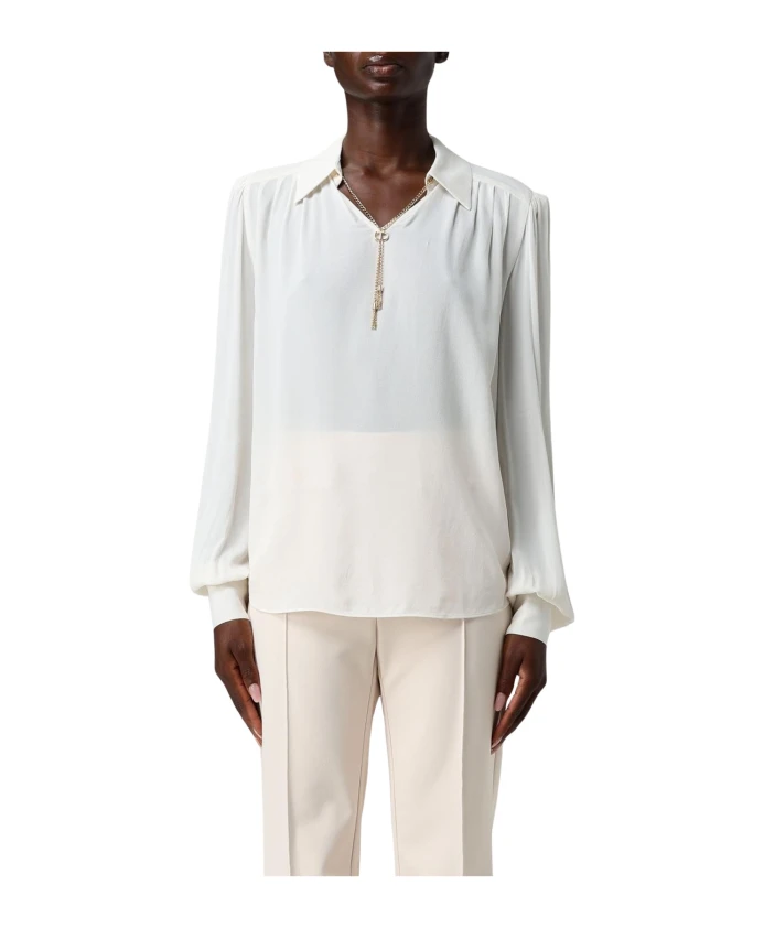 

Блузка с длинными рукавами Twinset, бежевый