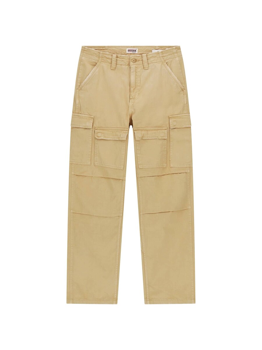 

Узкие брюки-карго GUESS, бежевый