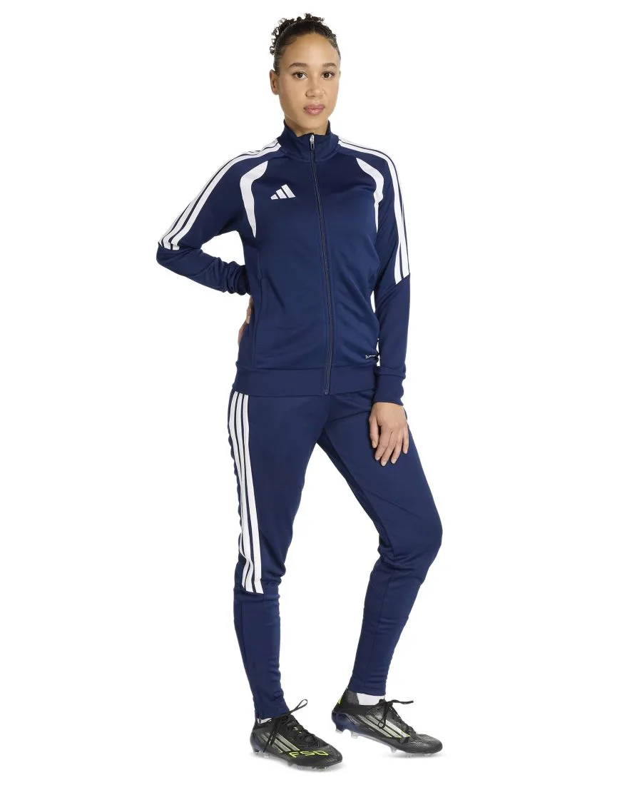 Женская куртка Tiro 26 Adidas, team темно-синий синий 2/белый — фото 3