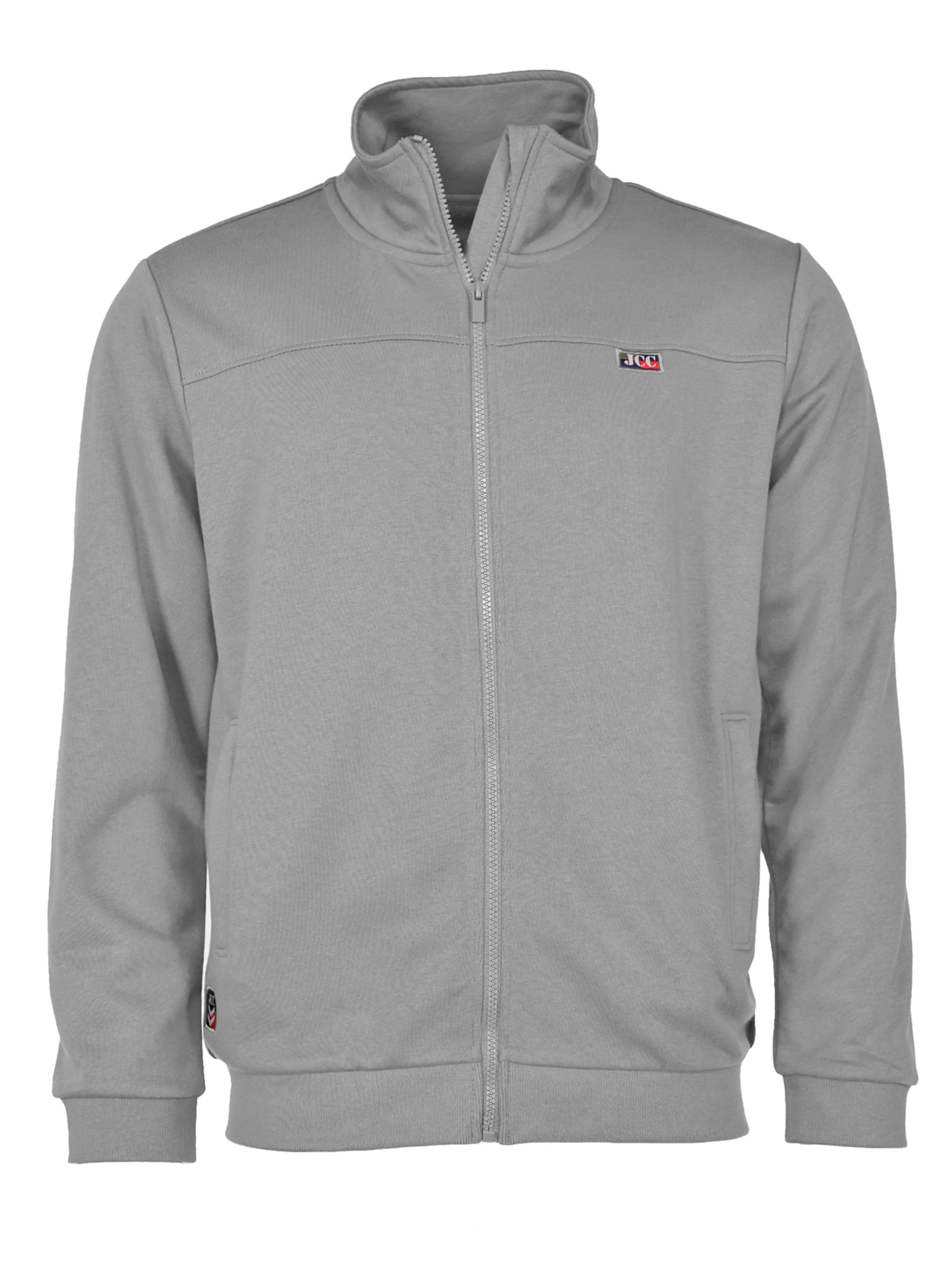 

JCC Серый худи на молнии