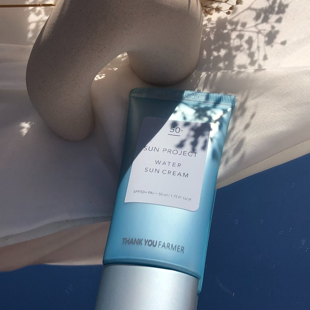 Спасибо Фермер, Sun Project Water Sun Cream, крем с фильтром Spf50+, 50 мл Thank You Farmer — фото 2