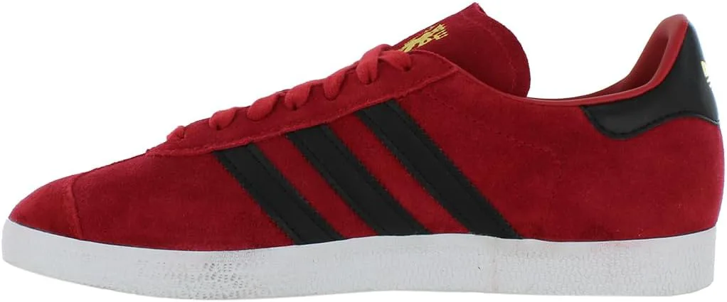 Мужские кроссовки Adidas Gazelle для зала, красный/черный — фото 4