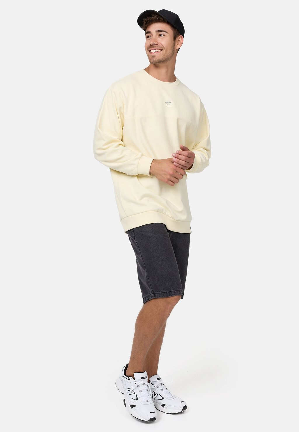 

Толстовка INBRIDGE INDICODE JEANS, цвет white asparagus