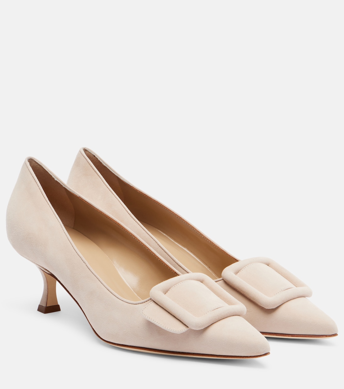 Maysale 50 замшевые лодочки Manolo Blahnik, 2601 Mnud