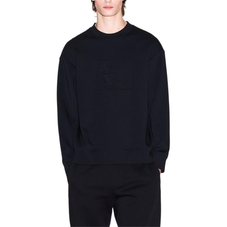 

Толстовка AE FW25 мужская ARMANI EXCHANGE, черный