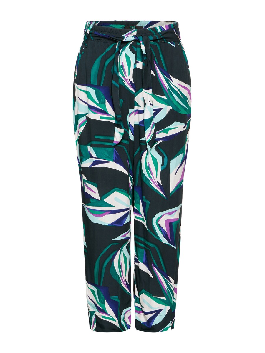 

Тканевые брюки CECIL Loose fit Pants, зеленый