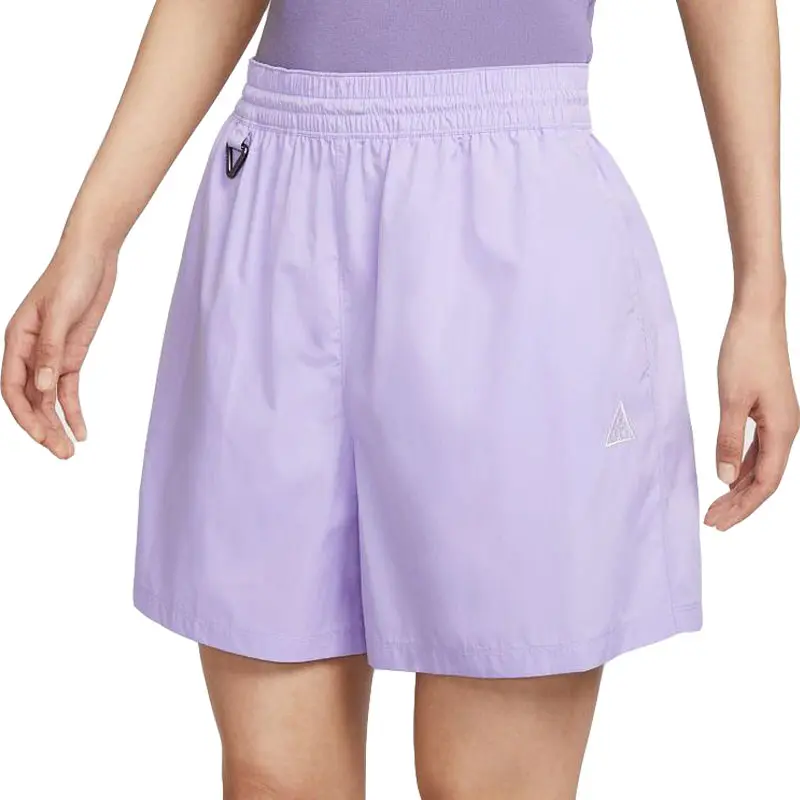 Nike SS25 повседневные шорты женские light purple — фото 3