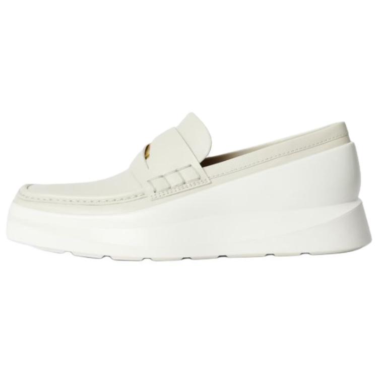 

Ecco Кожаные лоферы Louis Gabriel Nouchi x Kollektive Trucker, унисекс, белый