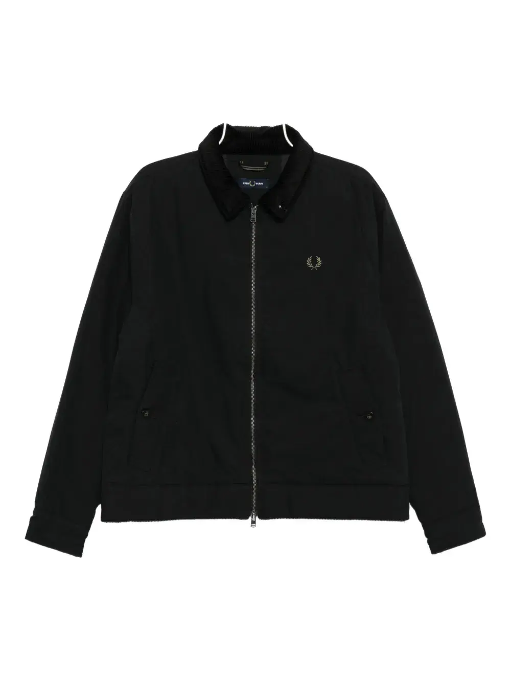 

Куртка с вельветовым воротником Fred Perry, черный