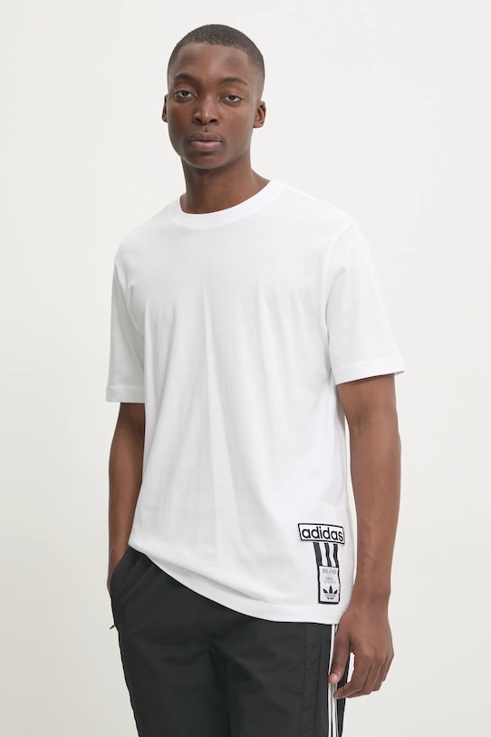 

Футболка хлопковая Adibreak Adidas Originals, белый