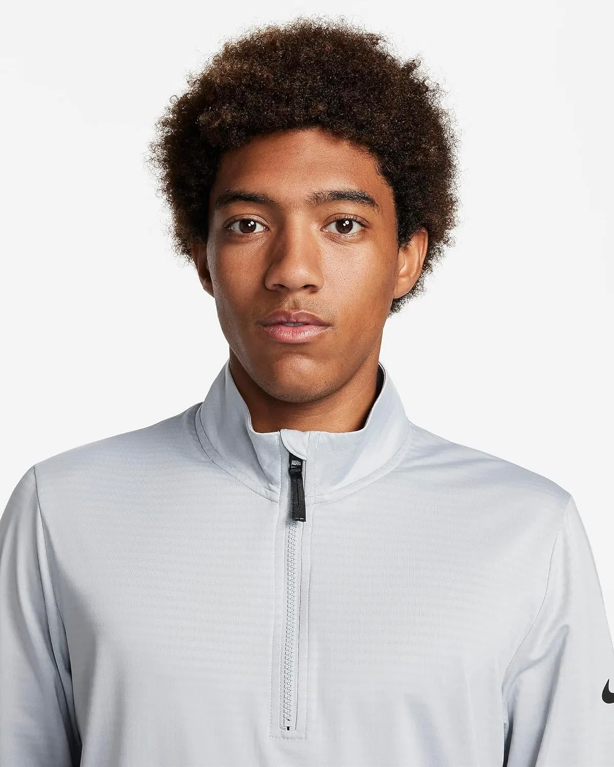 Мужская футболка для гольфа Nike Victory Dri-FIT с застежкой-молнией до середины груди — фото 3