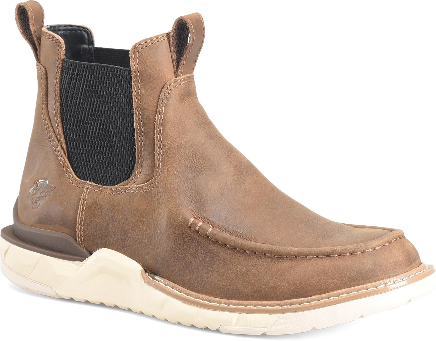 

Мужские ботинки PHANTOM RIDER Romeo, размер 6 - прочная кожа, модель без шнурков, мягкая стелька, прочная подошва, повседневная и рабочая обувь, коричневый