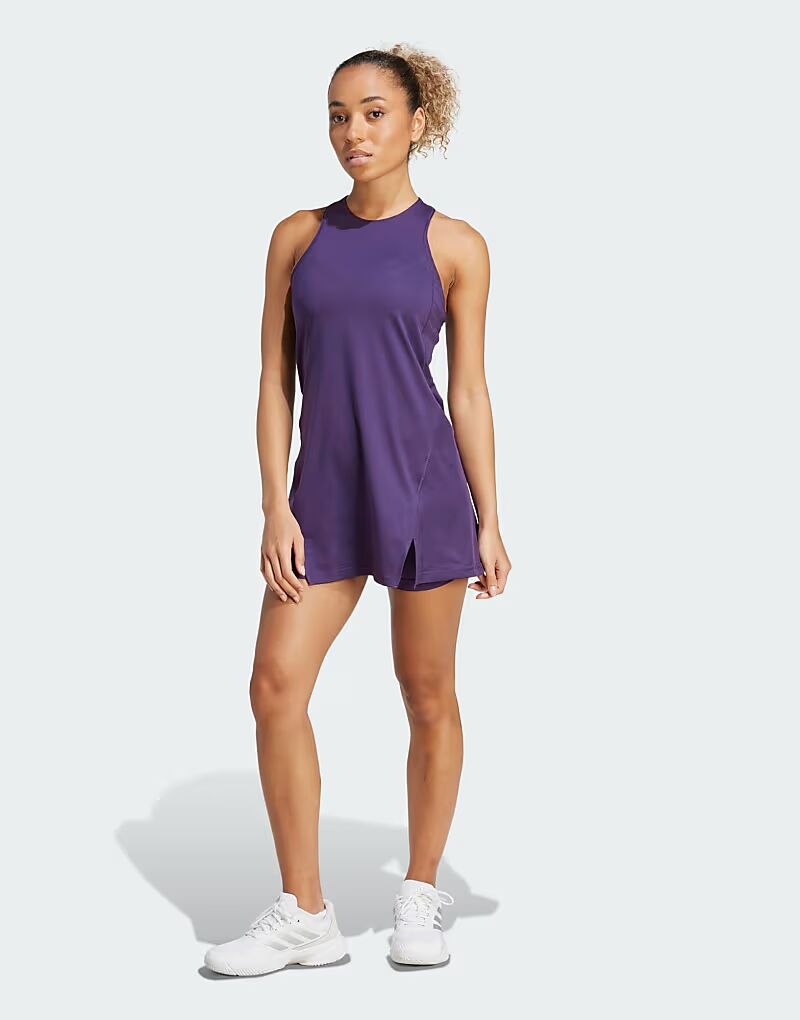 

Adidas performance Club теннисное платье climacool в цвете aurora plum