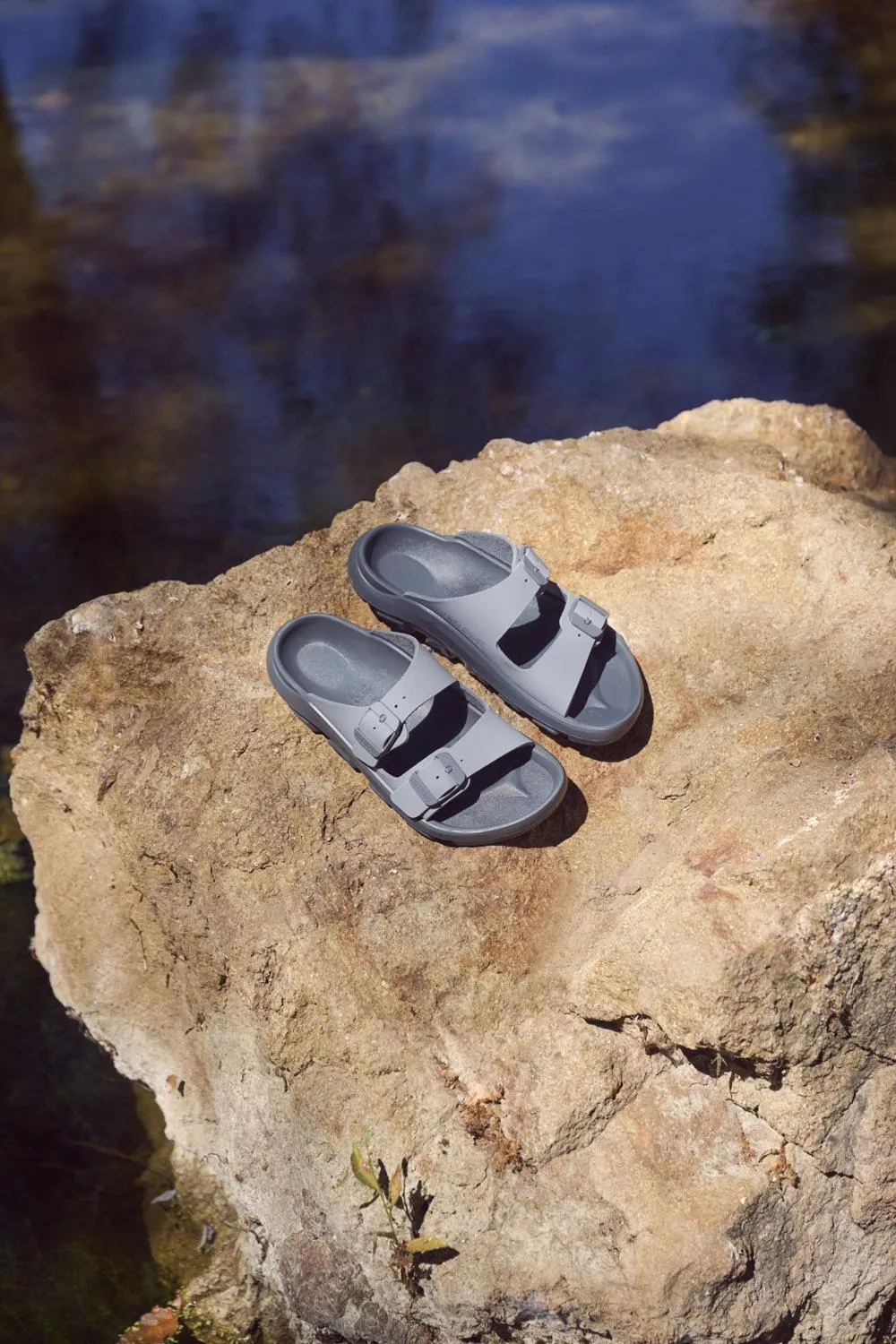 Мужские сандалии Mogami Terra Slide Birkenstock, Whale Gray — фото 4