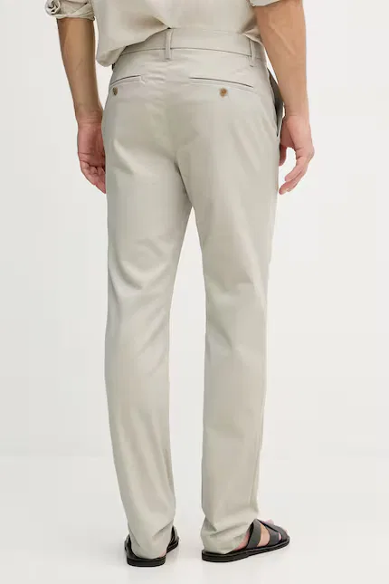 Чиносы из эластичного хлопка Calvin Klein, бежевый — фото 3