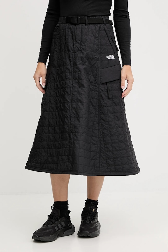 

Стеганая юбка объёмного кроя The North Face, черный