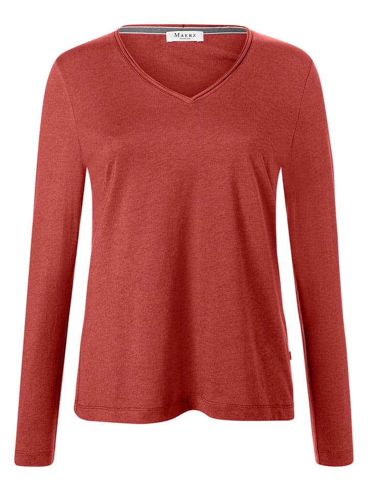 

Maerz Muenchen Футболка с длинными рукавами красного цвета